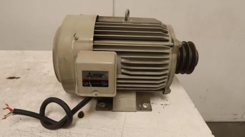 Mitsubishi JEC-2137-2000  Three Phase Induction Motor 5.5 KW 4 Pole SE-PR 132S  For Sale