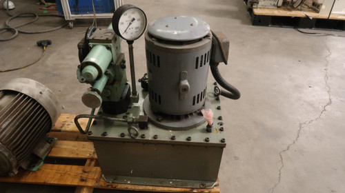 RIKEN SEIKI MP-15H  Form D Hydraulic Pump Power Unit 700 2.5/3.0 kgf/cm2  For Sale