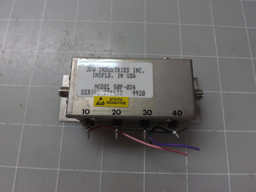 JFW 50P-034 VOLTAGE CONTROLLED ATTENUATOR T50674
