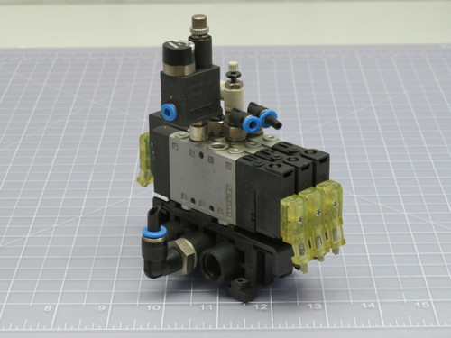 Festo CPE10-M1BH-5/3G-QS6-B CPE10-PRSG-3 Solenoid Valve Assembly  For Sale