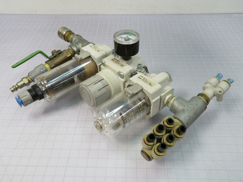 SMC AF30-03C-A AR30-03G-A Pneumatic Filter Assembly   For Sale