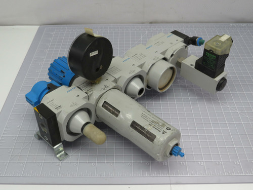 Festo HEL-D-MIDI FRM-D-MIDI Filter Regulator  For Sale