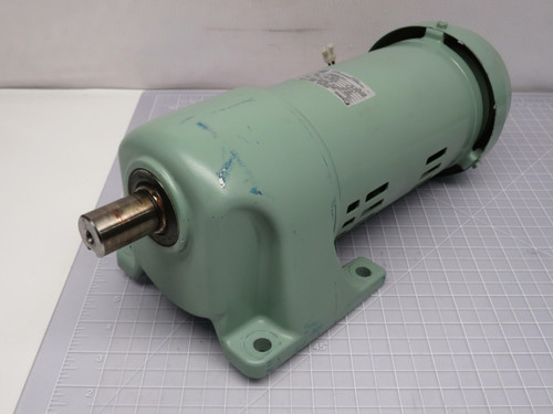 Tsubaki Emerson GMTA100-24L200B  Gear Motor 100W 100/100V 1PH 4P 3.2/2.8A   For Sale