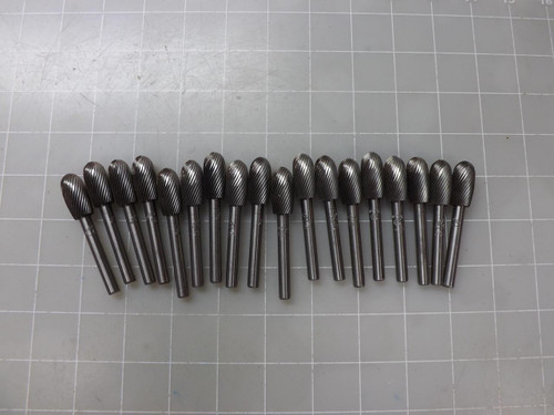 LOT OF 18 GROBET 33.154 3455-00-023-4282 ROTARY FILE T50852