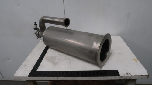 Stainless Steel Container Pressure Tank 27x7.5 In  For Sale