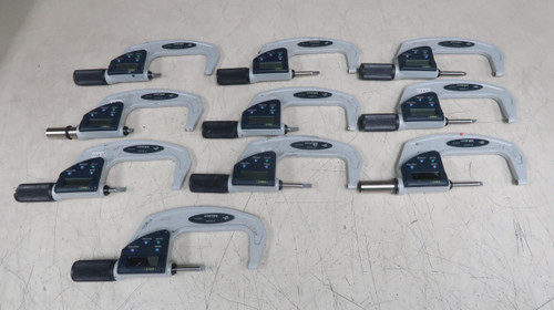 Lot of 10 Mitutoyo 422-411YZ  Micrometer 0-30mm  For Sale