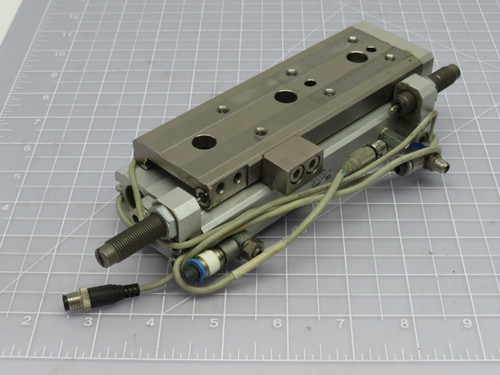 SMC MXQ16-75  Pneumatic Slide Cylinder 0.15-0.7 MPa  For Sale