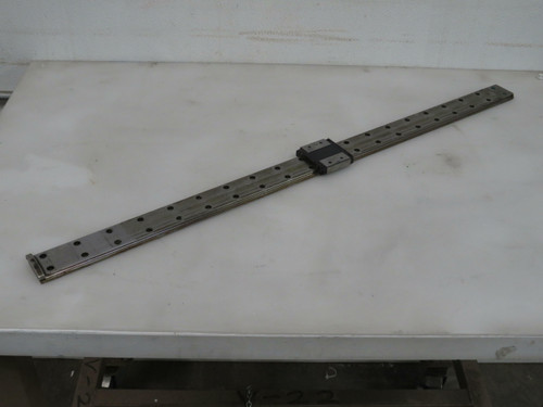 THK RSR15W  Linear Bearing Block on a 31 in Rail  For Sale