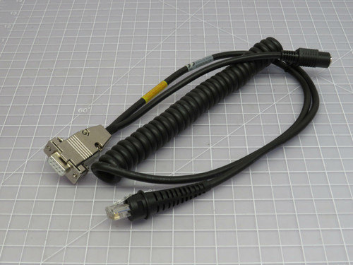 Lot of 10 Honeywell 42206139-04E  Barcode Scanner Cable for 6300 DPM, RS-232 TTL  For Sale