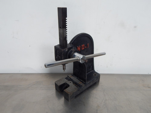 Arbor No. 1  1 Ton Manual Industrial Punch Press  For Sale