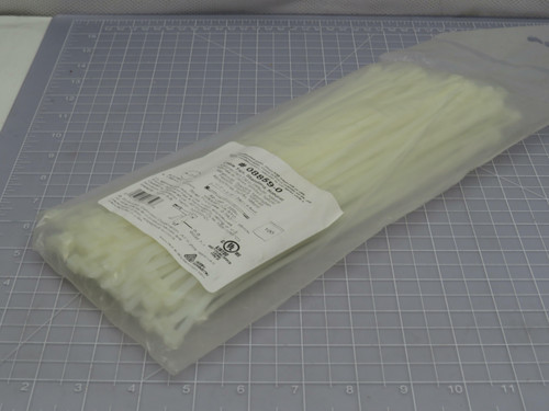 Lot of 100 Avery Dennison 08859-0  Cable Ties Standard Natural 11 In  For Sale