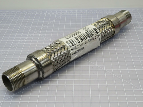 SCB0302950  Hose 1 in X 12 in SS Braided Two  For Sale