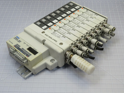 SMC EX140-SDN1 DeviceNet Solenoid Valve Assembly 24 VDC   For Sale