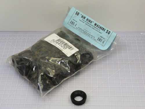 Lot of 50 Dixon Valve & Coupling AWR-4  Air Hose Black Natural Rubber Washer  1-5/16 Diameter   For Sale