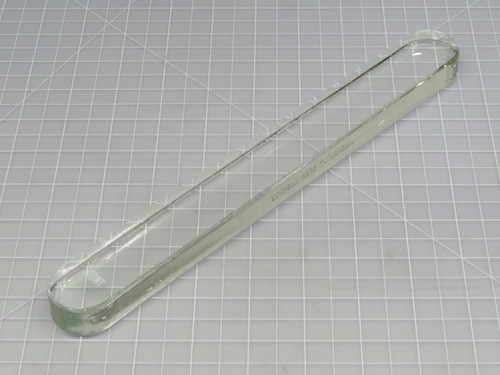 Ernst Flow Industries CA-7 8561-6155 Plain Clear Flat Gage Glass 11 in length   For Sale