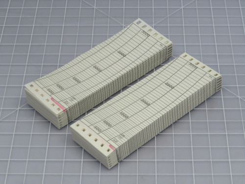 Lot of 17 Foxboro 54399-6TX  Recorder Chart Paper Range Doal  For Sale