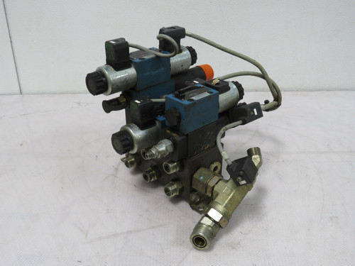 Rexroth 4WE6EA60/EG24N9K4 BM-1744-3-6 Hydraulic Valve Assembly  For Sale