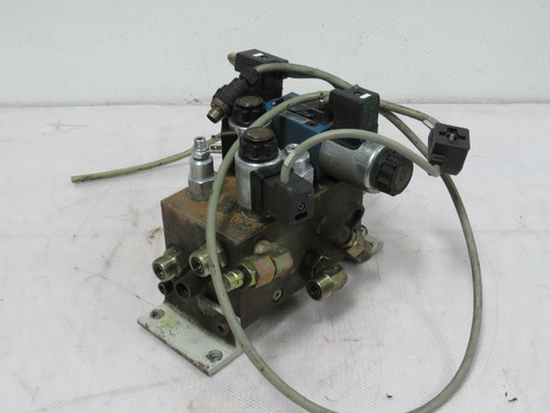 Rexroth 4WE6F60/EG24N9K4 AGA-10865-PL Hydraulic Valve Assembly  For Sale