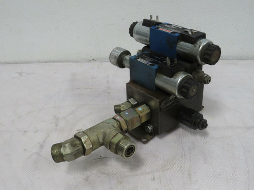 Rexroth BM-1777-2-6 4WE 6 UA61/EG24N9K4QMAG24 Hydraulic Valve Assembly  For Sale