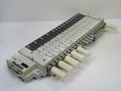 SMC EX140-SDN1  Valve Terminal Solenoid  24 VDC 16 Points  For Sale