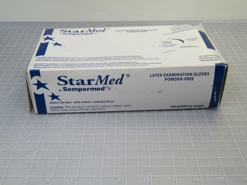 Lot of 100 StarMed SM102  Examination Gloves Petite  For Sale