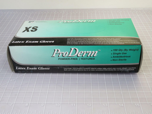 Lot of 100 Innovative Healthcare Corporation 155050  Latex Exam Gloves XS  For Sale