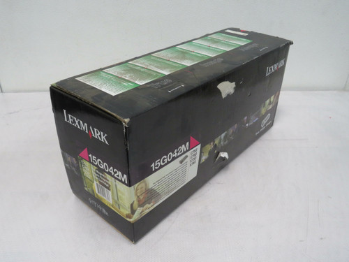 Lexmark 15G042M  Magenta Color Toner Cartridge  For Sale