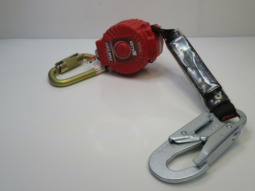 Miller MFL-1/6FT  TurboLite Personal Fall Limiter With Steel Twist-Lock Carabiner 6 FT  For Sale