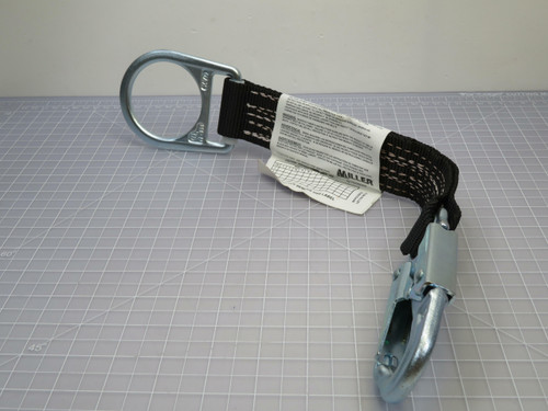 Miller 8928/18INBK  D-Ring Extension W/ Snap Hook 18 in  For Sale