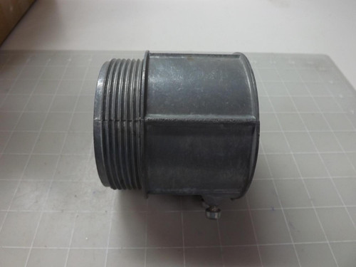 LOT OF 10 FE+AL EMT RIGID. TC 508 3'' COMPRESSION COUPLINGS