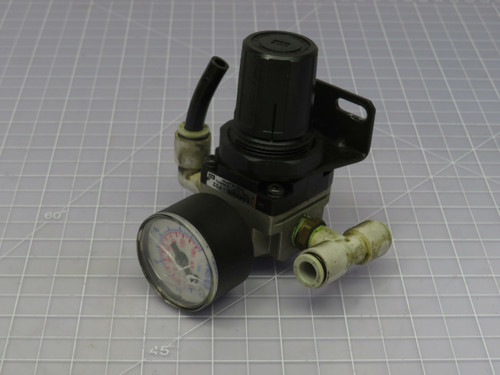 Lot of 4 SMC EAR2000-F02  Pneumatic Pressure Regulator .85MPa  For Sale