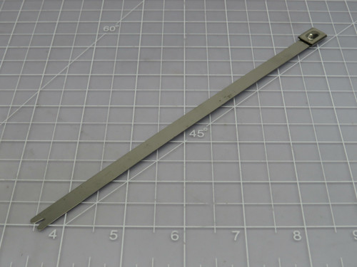 LOT OF 50 HELLERMANNTYTON 111-94088 MBT8H-S.M2P METAL CABLE TIE WITH LOCK T188077