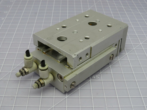 SMC MXS16-40P-X787 GUIDED PNEUMATIC CYLINDER T188175