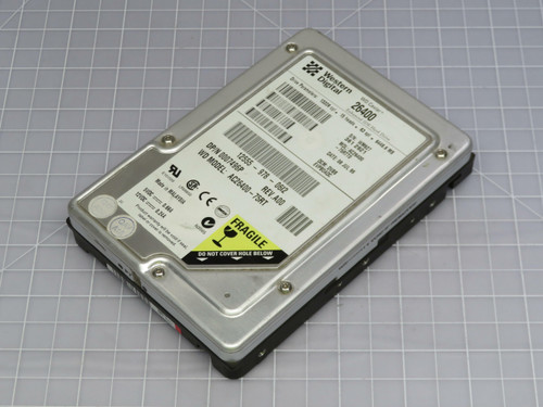 WESTERN DIGITAL AC26400-75RTT0 6448.6 MB HARD DISK DRIVE T188456