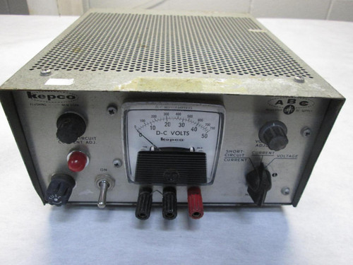 KEPCO ABC 40-0.5M DC POWER SUPPLY T51493
