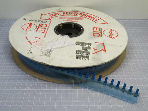 Lot of 900 Molex BB-5269T M711500 Avikrimp Fully Insulated Quick Disconnect For 14-16 AWG Wire  For Sale