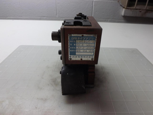 TOYOJAMCO TS040F-S RA18-14400 UM-A-4559 APPLICATOR T51544