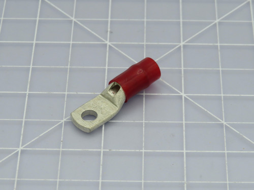 Lot of 200  AN-8  Red One Hole Compression Lugs   For Sale