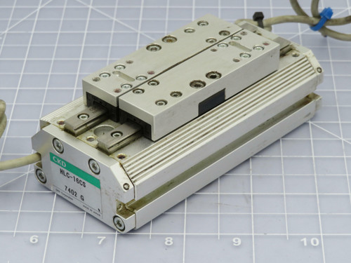 CKD HLC-16CS 7402 G Double Acting Thin Long Parallel Hand Pneumatic Gripper  For Sale