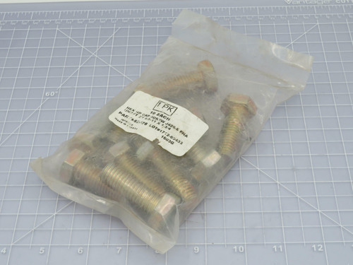 Lot of 10  J420-8  Hex Cap Screw 5/3-11 X 1-3/4 in   For Sale