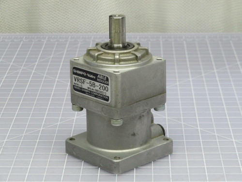 Shimpo-Nidec VRSF-5B-200  Servo Grade Planetary Gearbox Output Flange Squared Adapter   For Sale