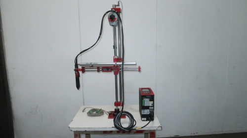 Desoutter D53-25X, CVIC II H2, ECS8  X/Y Axle Linear Positioning Arm + Electric Controller + Electric Screwdriver  For Sale