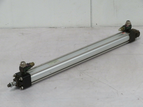 Neumatics Actuator P2AK-20A1D-CST0  Bore 1 1/2 in Stroke 20 in Cylinder  For Sale