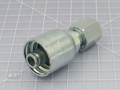 Lot of 10 Parker 10646-8-8  Crimp PTG Parker 43 Series   For Sale