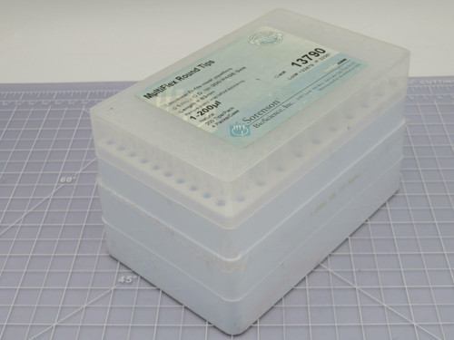 Lot of 200 Sorenson 13790 Gel Loading Pipet Tips MultiFlex Round Tips  For Sale