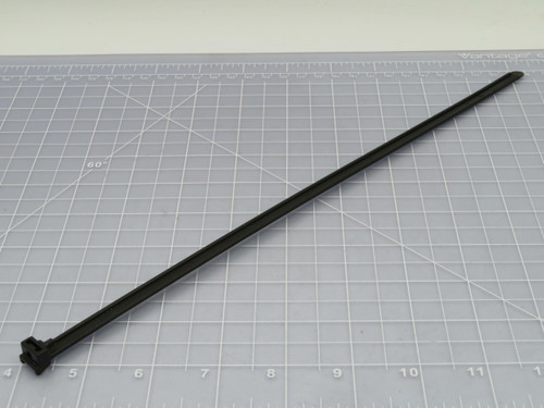 Lot of 47 HellermannTyton 121-83360 KR8/33 Black Nylon  Cable Tie 13.26 in X 0.315 in  Kabelrap Tie, 13.3" Long  For Sale