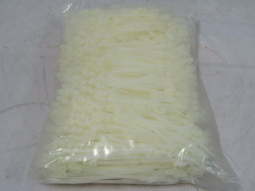 Lot of 1000 Essentra US07-0174  Natural Nylon 5 in Cable Tie  For Sale