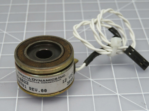 Lot of 8 Inertia Dynamics 0110-0022 44665701 Rev 00 Spring Applied Brake 123 VDC  For Sale