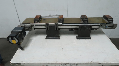 CONVEYOR TECHNOLOGIES BELT CONVEYOR 8 POSITIONS DIMS 38 L X 6 IN M2102