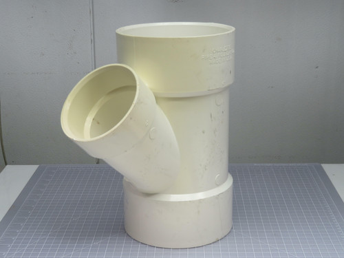 Charlotte 601  PVC 3 in X 3 in X 2 in Connector WYE  For Sale